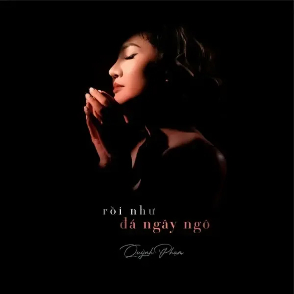 Bìa mini album Rồi như đá ngây ngô — Quỳnh Phạm